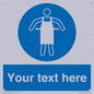 MP5169: Custom Protective Apron Required Sign