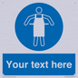 MP5169: Custom Protective Apron Required Sign
