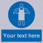 MP5169: Custom Protective Apron Required Sign