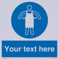 MP5169: Custom Protective Apron Required Sign
