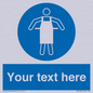 MP5169: Custom Protective Apron Required Sign