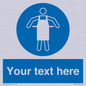 MP5169: Custom Protective Apron Required Sign