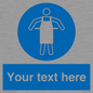 MP5169: Custom Protective Apron Required Sign