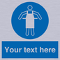 MP5169: Custom Protective Apron Required Sign