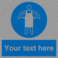 MP5169: Custom Protective Apron Required Sign