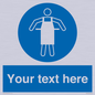 MP5169: Custom Protective Apron Required Sign