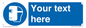 MP5175: Custom Welding Mask Required Sign