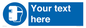 MP5175: Custom Welding Mask Required Sign