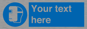 MP5175: Custom Welding Mask Required Sign