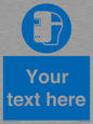 MP5175: Custom Welding Mask Required Sign