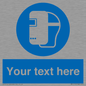 MP5175: Custom Welding Mask Required Sign