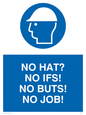 MP532: no hat! no ifs! no buts! no job!