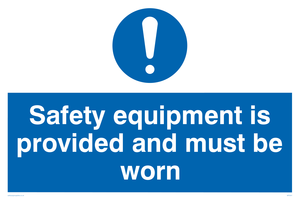 MP5341: Safety equipment is provided