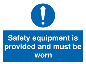 MP5341: Safety equipment is provided
