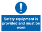 MP5341: Safety equipment is provided