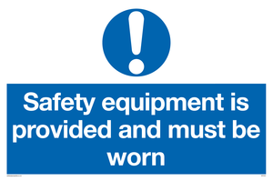 MP5341: Safety equipment is provided
