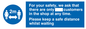 MP6028: For your safety, we ask that there are only ___ customers in the shop at any time. Please keep a safe