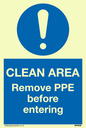 MP6030: Clean area. Remove PPE before entering