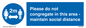 MP6035: Please do not congregate in this area - maintain social distance