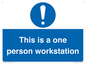 MP6036: This is a one person workstation