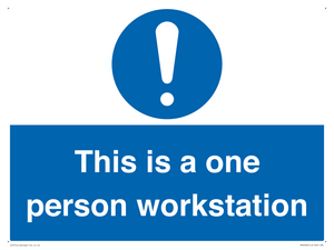 MP6036: This is a one person workstation