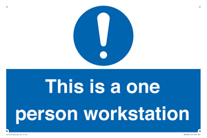 MP6036: This is a one person workstation