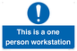MP6036: This is a one person workstation