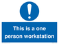 MP6036: This is a one person workstation