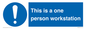 MP6036: This is a one person workstation
