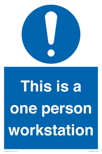 MP6036: This is a one person workstation