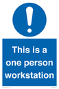 MP6036: This is a one person workstation