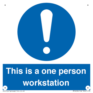 MP6036: This is a one person workstation