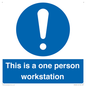 MP6036: This is a one person workstation