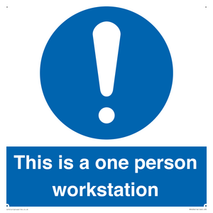 MP6036: This is a one person workstation