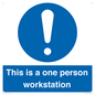 MP6036: This is a one person workstation
