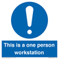 MP6036: This is a one person workstation