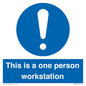 MP6036: This is a one person workstation