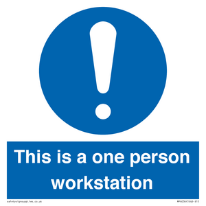 MP6036: This is a one person workstation