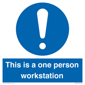 MP6036: This is a one person workstation