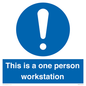 MP6036: This is a one person workstation