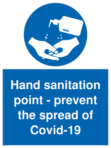 MP6038: Hand sanitation point - prevent the spread of Covid-19