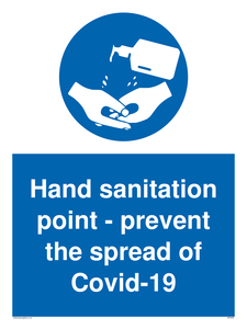 MP6038: Hand sanitation point - prevent the spread of Covid-19