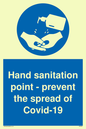 MP6038: Hand sanitation point - prevent the spread of Covid-19