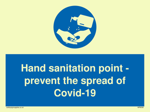 MP6038: Hand sanitation point - prevent the spread of Covid-19
