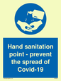 MP6038: Hand sanitation point - prevent the spread of Covid-19