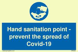 MP6038: Hand sanitation point - prevent the spread of Covid-19