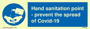 MP6038: Hand sanitation point - prevent the spread of Covid-19