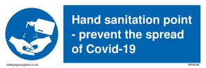 MP6038: Hand sanitation point - prevent the spread of Covid-19