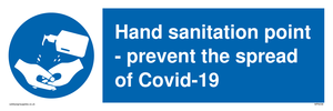 MP6038: Hand sanitation point - prevent the spread of Covid-19