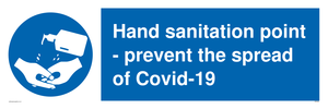 MP6038: Hand sanitation point - prevent the spread of Covid-19